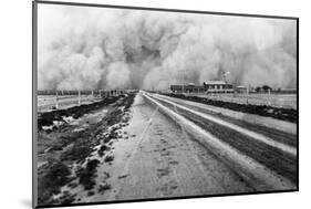 Dust Storm-null-Mounted Photographic Print