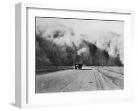 Dust Storm-null-Framed Photographic Print