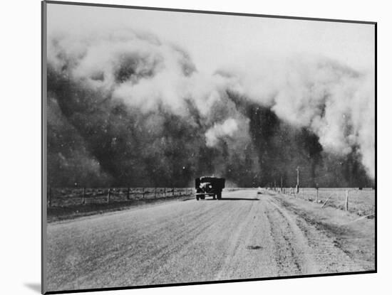 Dust Storm-null-Mounted Photographic Print