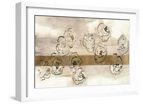 Dusted Gold Panel III-Chris Paschke-Framed Art Print