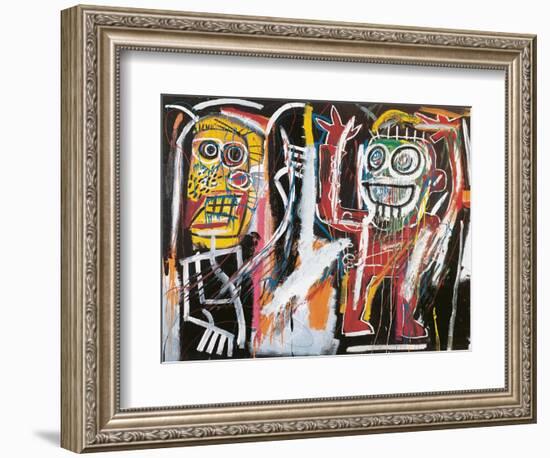 Dustheads, 1982-Jean-Michel Basquiat-Framed Giclee Print