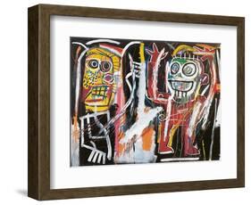 Dustheads, 1982-Jean-Michel Basquiat-Framed Giclee Print