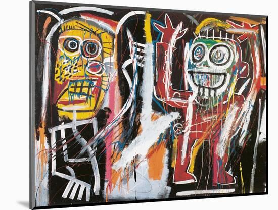Dustheads, 1982-Jean-Michel Basquiat-Mounted Giclee Print
