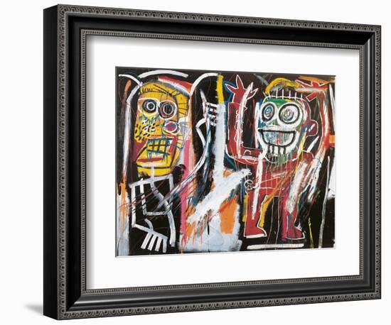 Dustheads, 1982-Jean-Michel Basquiat-Framed Giclee Print