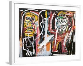 Dustheads, 1982-Jean-Michel Basquiat-Framed Giclee Print