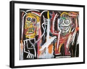 Dustheads, 1982-Jean-Michel Basquiat-Framed Giclee Print