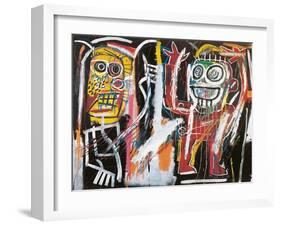 Dustheads, 1982-Jean-Michel Basquiat-Framed Giclee Print