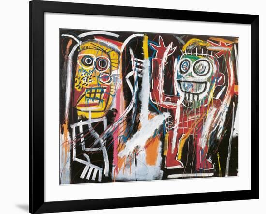 Dustheads, 1982-Jean-Michel Basquiat-Framed Giclee Print