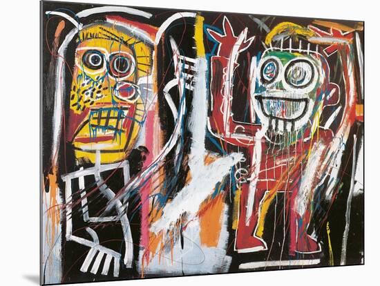 Dustheads, 1982-Jean-Michel Basquiat-Mounted Giclee Print