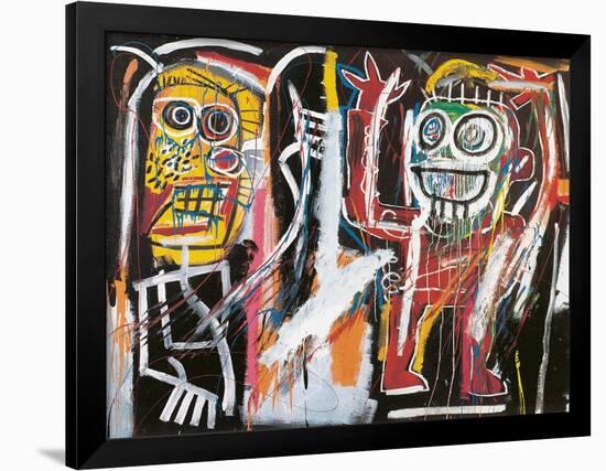 Dustheads, 1982-Jean-Michel Basquiat-Framed Giclee Print