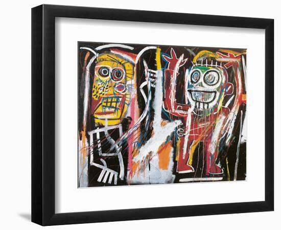 Dustheads, 1982-Jean-Michel Basquiat-Framed Premium Giclee Print