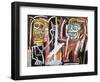 Dustheads, 1982-Jean-Michel Basquiat-Framed Premium Giclee Print