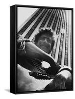 Dustin Hoffman. Who Is Harry Kellerman and Why Is He Telling Those Terrible Things About Me?-null-Framed Stretched Canvas