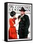 "Dusting Off Grandfather's Uniform," Country Gentleman Cover, May 26, 1923-J.F. Kernan-Framed Stretched Canvas