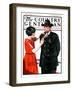 "Dusting Off Grandfather's Uniform," Country Gentleman Cover, May 26, 1923-J.F. Kernan-Framed Giclee Print