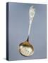 Dusting Spoon with Embossed Liberty-Style Decoration, Minerva Hallmark, Vermeil, France-null-Stretched Canvas