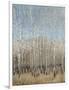 Dusty Blue Birches I-Tim OToole-Framed Art Print