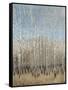 Dusty Blue Birches I-Tim OToole-Framed Stretched Canvas