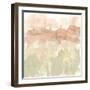 Dusty Blush & Olive II-null-Framed Art Print