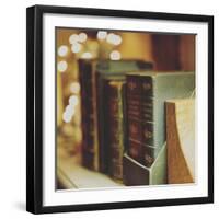 Dusty Books-Tim Kahane-Framed Premium Photographic Print