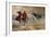 Dusty Cattle Drive-Trevor V. Swanson-Framed Giclee Print