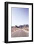 Dusty Desert Dreams Road-Nathan Larson-Framed Photographic Print