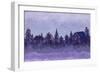 Dusty Farm Dawn-Valery Rybakow-Framed Art Print