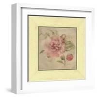 Dusty Pink Rose-Cheri Blum-Framed Art Print