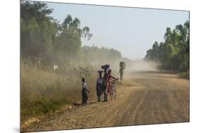 Dusty Road, Mount Mulanje, Malawi, Africa-Michael Runkel-Mounted Photographic Print