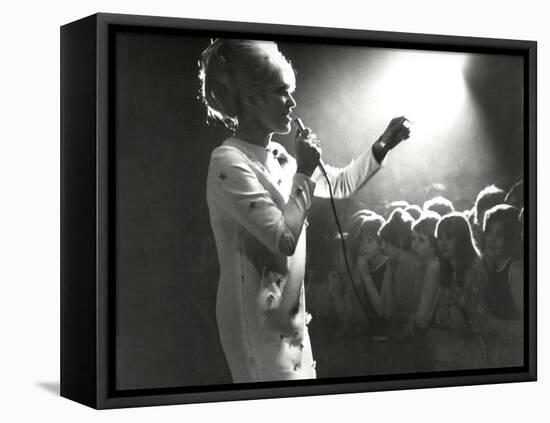 Dusty Springfield in the Light-Associated Newspapers-Framed Stretched Canvas