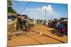 Dusty Village on the Nile Near Jinja, Uganda, East Africa, Africa-Michael-Mounted Photographic Print
