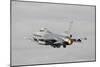 Dutch Air Force F-16Am Taking Off with Full Afterburner-Stocktrek Images-Mounted Photographic Print