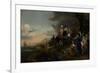 Dutch Ambassador on His Way to Isfahan-Jan Baptist Weenix-Framed Art Print