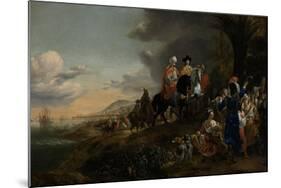 Dutch Ambassador on His Way to Isfahan-Jan Baptist Weenix-Mounted Art Print