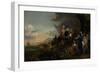 Dutch Ambassador on His Way to Isfahan-Jan Baptist Weenix-Framed Art Print