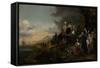 Dutch Ambassador on His Way to Isfahan-Jan Baptist Weenix-Framed Stretched Canvas