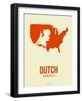 Dutch America Poster 1-NaxArt-Framed Art Print