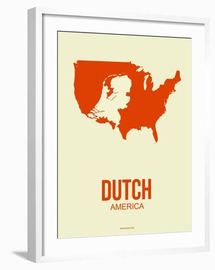 Dutch America Poster 1-NaxArt-Framed Art Print