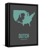 Dutch America Poster 2-NaxArt-Framed Stretched Canvas