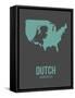 Dutch America Poster 2-NaxArt-Framed Stretched Canvas