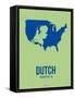 Dutch America Poster 3-NaxArt-Framed Stretched Canvas