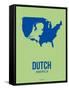 Dutch America Poster 3-NaxArt-Framed Stretched Canvas