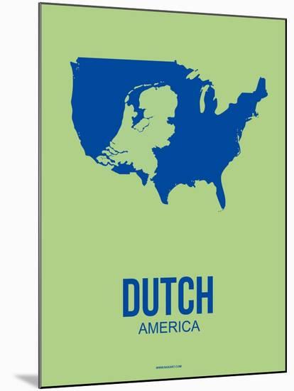 Dutch America Poster 3-NaxArt-Mounted Art Print