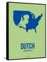 Dutch America Poster 3-NaxArt-Framed Stretched Canvas