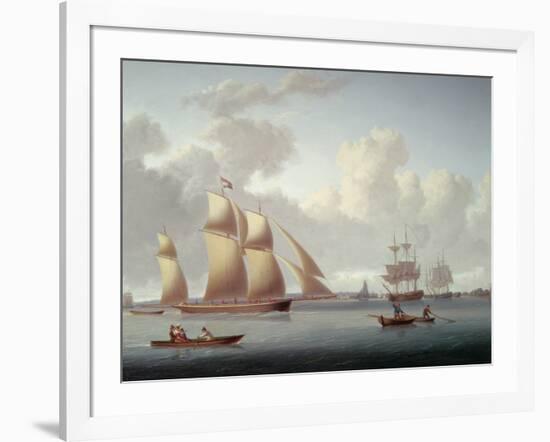 Dutch and Other Vessels off Greenwich-William Anderson-Framed Giclee Print