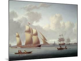 Dutch and Other Vessels off Greenwich-William Anderson-Mounted Giclee Print