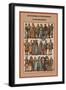 Dutch Apparel at the Beginning of the Renaissance-Friedrich Hottenroth-Framed Art Print