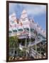 Dutch Architecture of Oranjestad Shops, Aruba, Caribbean-Lisa S^ Engelbrecht-Framed Photographic Print