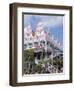 Dutch Architecture of Oranjestad Shops, Aruba, Caribbean-Lisa S^ Engelbrecht-Framed Photographic Print