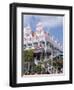 Dutch Architecture of Oranjestad Shops, Aruba, Caribbean-Lisa S^ Engelbrecht-Framed Photographic Print